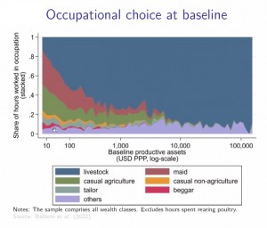 occupational choice at baseline